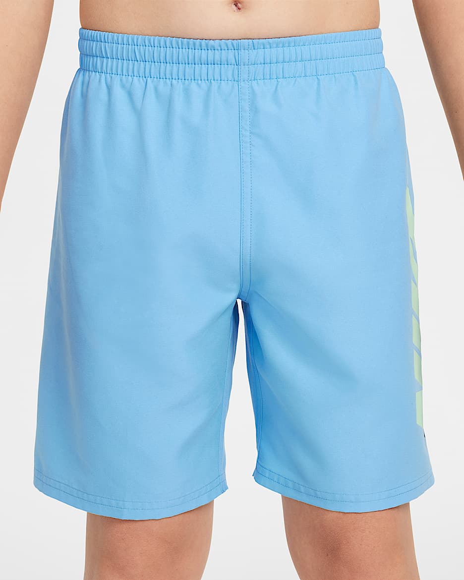 Nike Swim Breaker Big Kids' (Boys') 7" Brief-Lined Volley Shorts