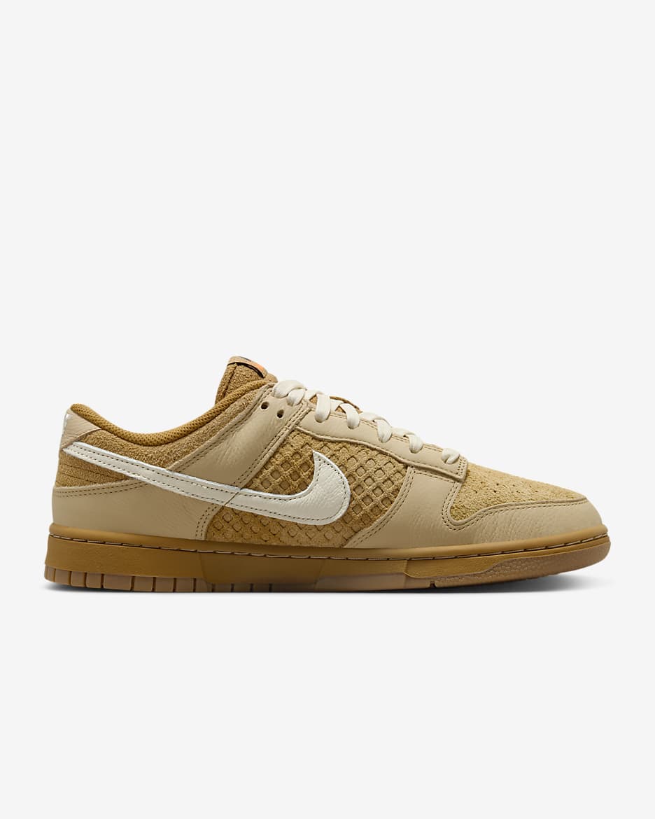 Nike Dunk Low Retro Men's Shoes - Wheat/Sesame/Black/Coconut Milk