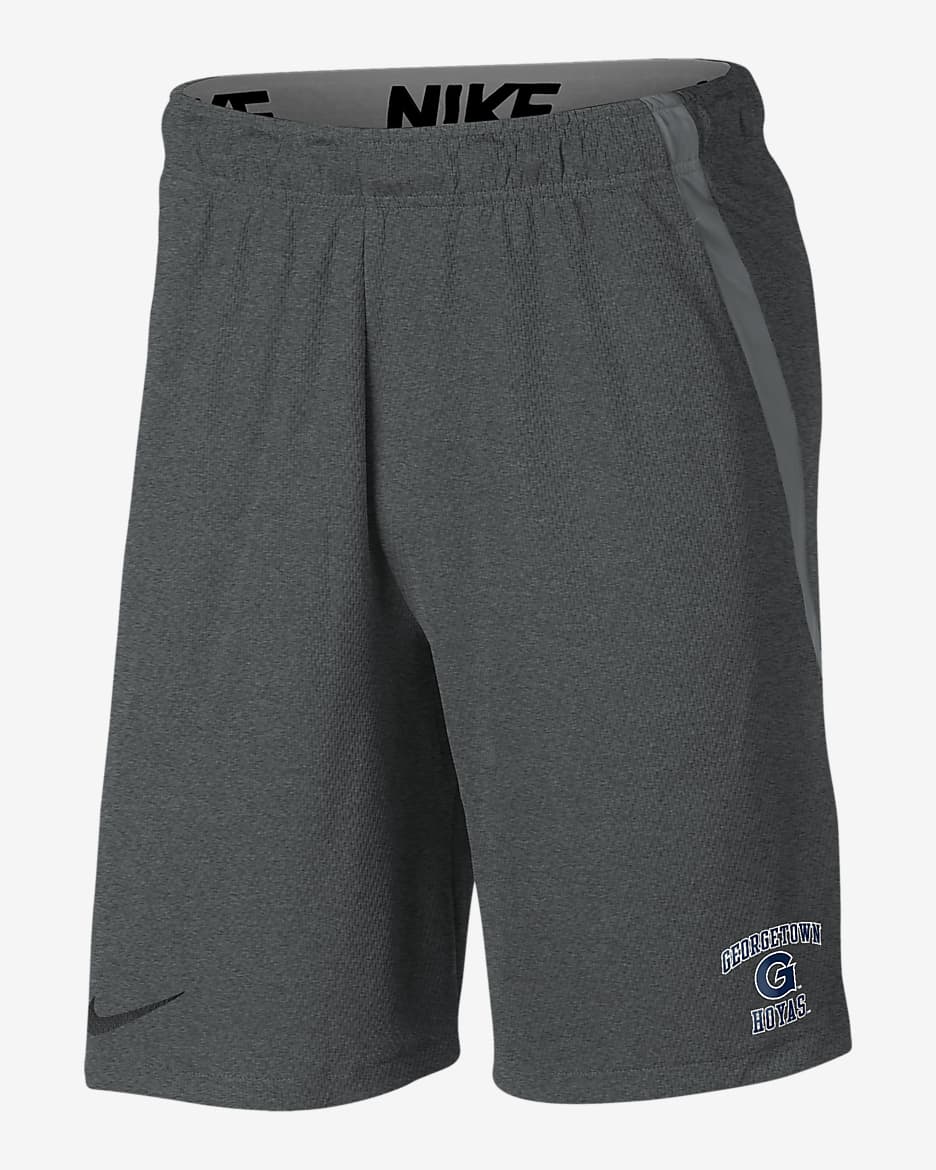 Georgetown Men's Nike College Shorts - Dark Grey Heather