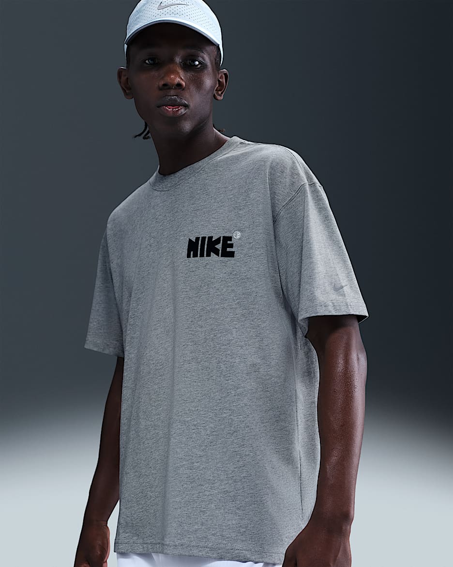 Nike Hardloopshirt voor heren - Dark Grey Heather