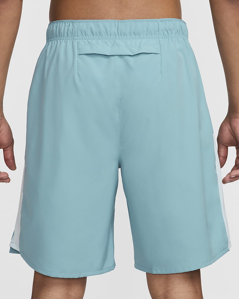 Nike Challenger Men's Dri-FIT 23cm (approx.) Unlined Versatile Shorts - Denim Turquoise/Glacier Blue/Black