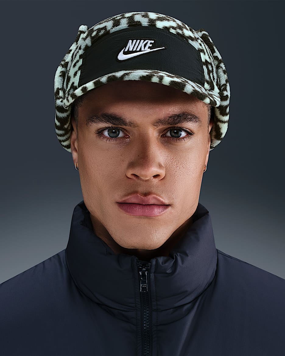 Cappello outdoor non strutturato Nike Fly - Nero/Cannon/Mint Foam/Bianco