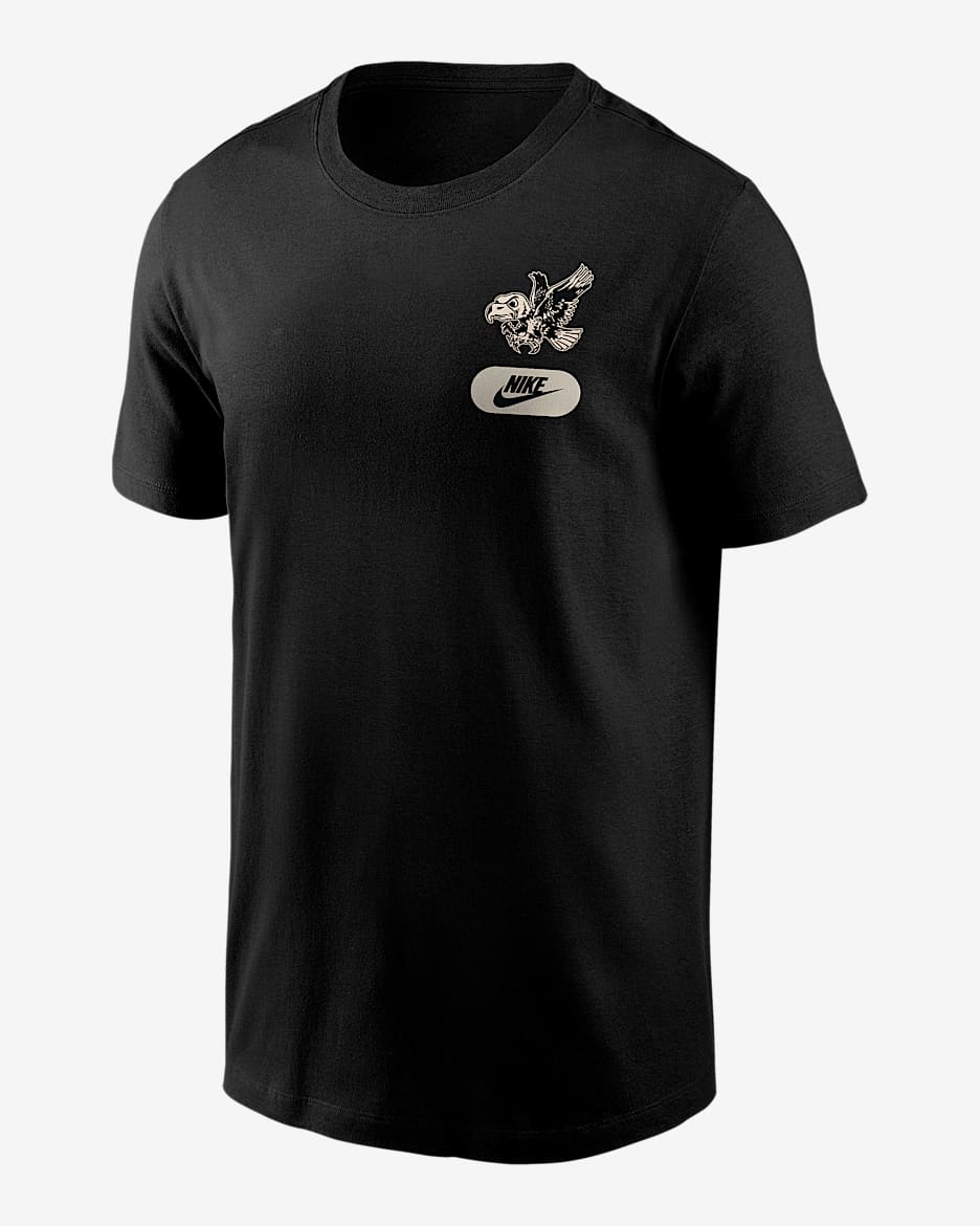 Iowa 2-Hit Men's Nike College T-Shirt - Black