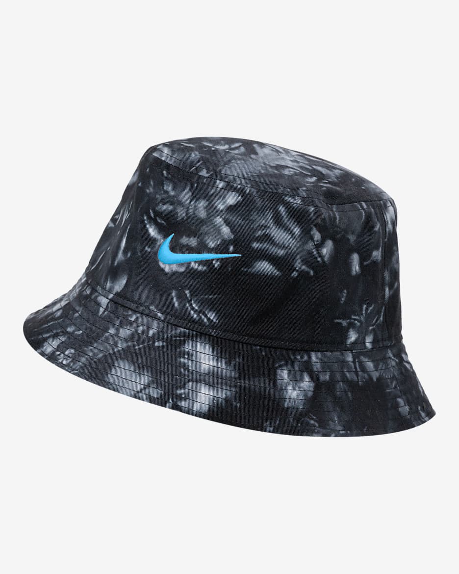 Chicago Red Stars Nike NWSL Tie-Dye Bucket Hat - Black