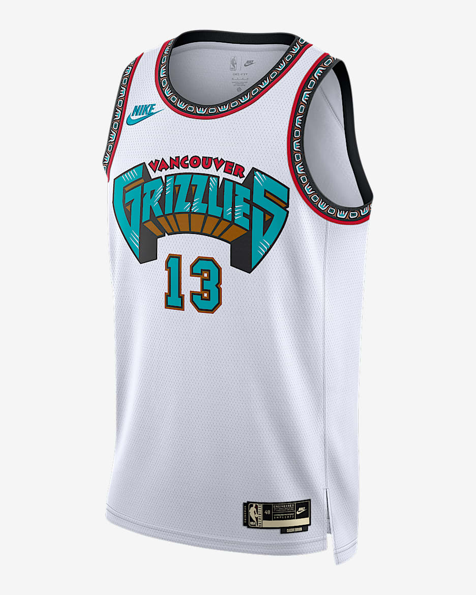 Jaren Jackson Jr. Memphis Grizzlies 2024/25 Hardwood Classics Men's Nike Dri-FIT NBA Swingman Jersey - White