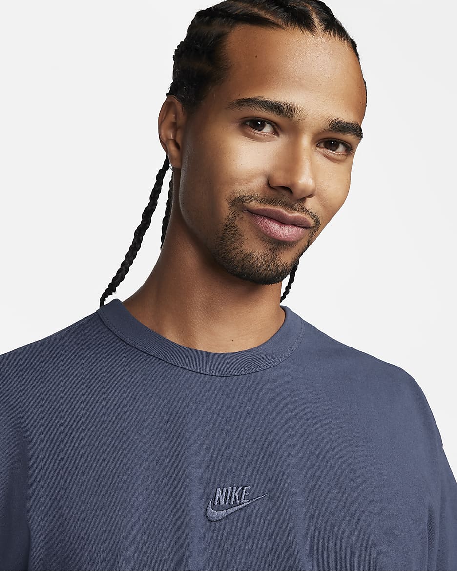 Nike Sportswear Premium Essentials Men's T-Shirt - Thunder Blue