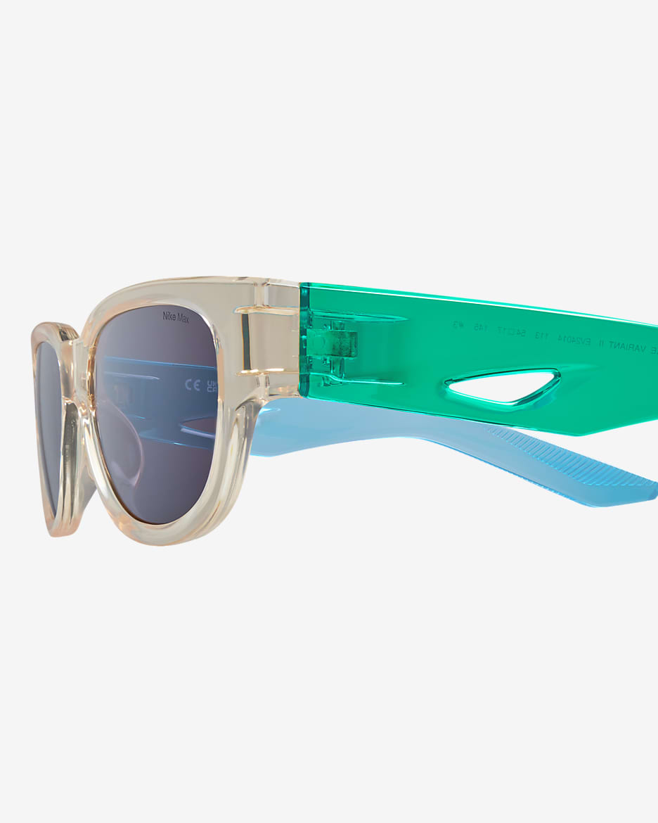 Nike Variant II Sunglasses - Coconut Milk/Navy