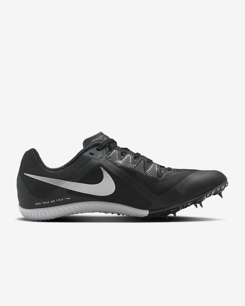 Nike Zoom Rival Track & Field Multi-Event Spikes - Black/Black/Metallic Silver