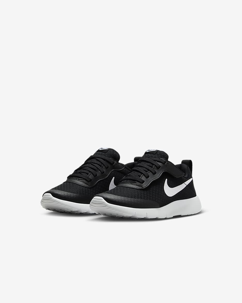 Nike Tanjun EasyOn Little Kids' Shoes - Black/White/White