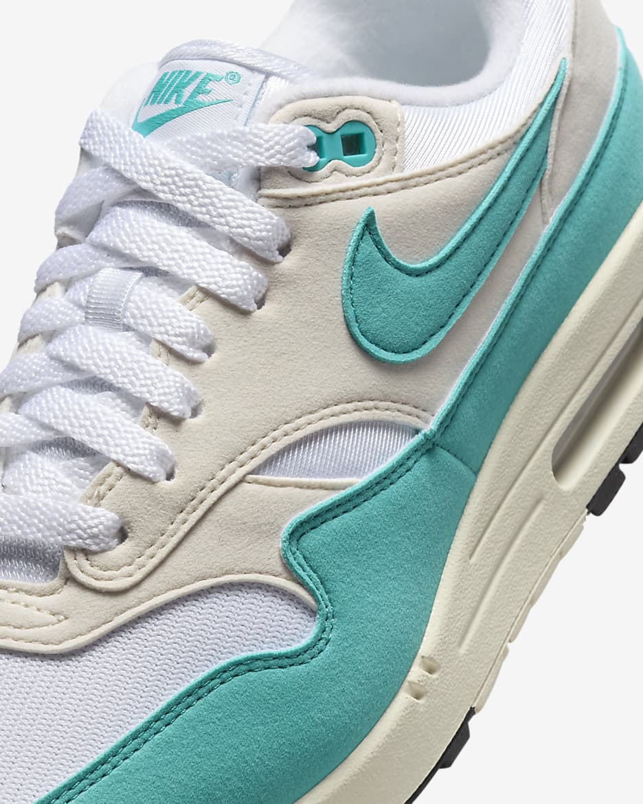 Buty damskie Nike Air Max 1 - Biel/Phantom/Coconut Milk/Dusty Cactus