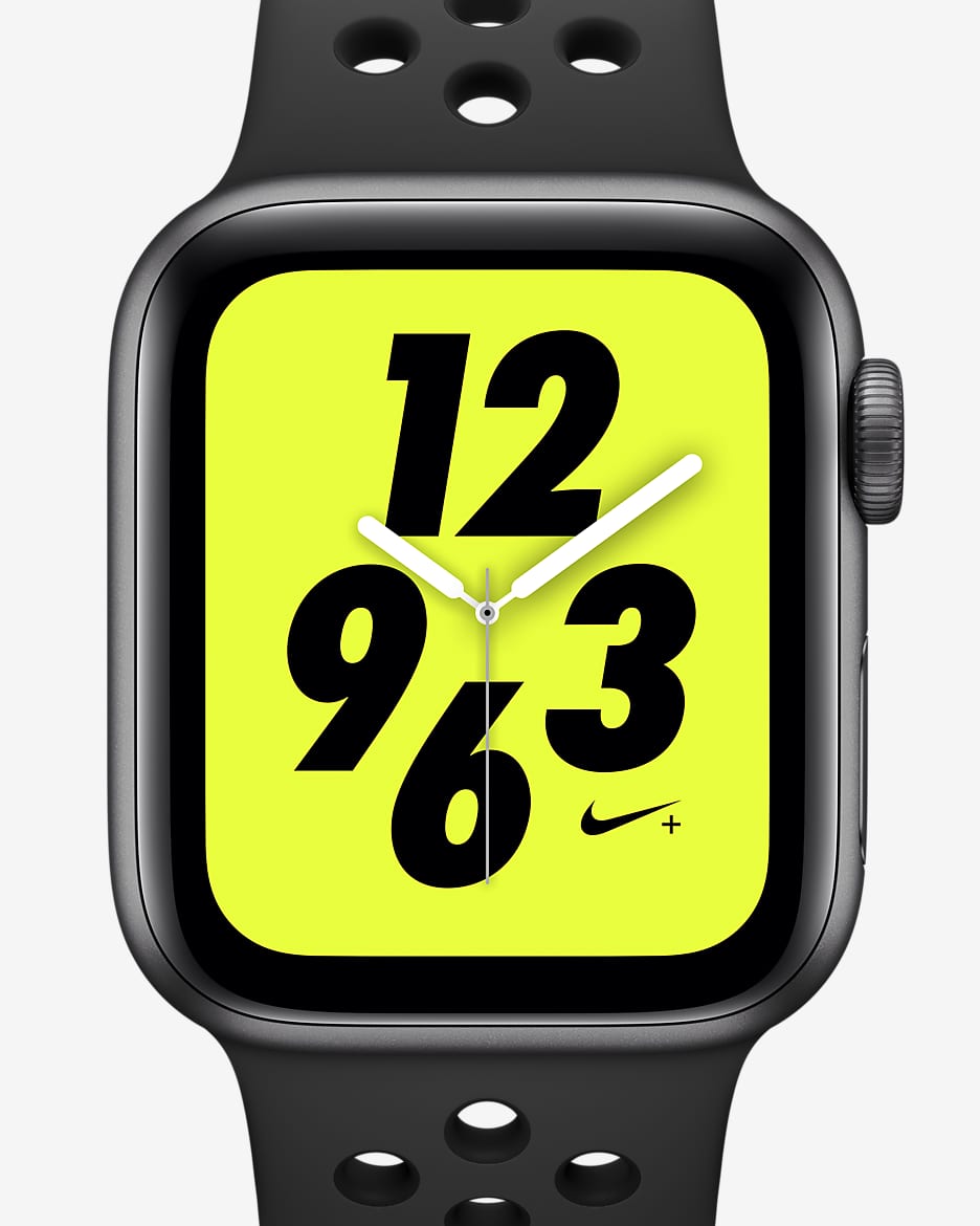 Apple Watch Nike+ Series 4 (GPS) mit Nike Sportarmband Open Box 40-mm-Sportuhr - Greyish/Anthracite/Schwarz
