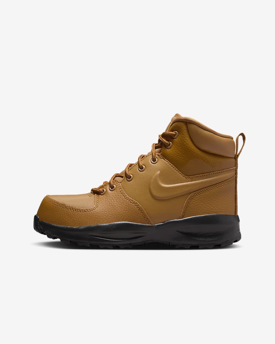 Nike Manoa Big Kids' Boots - Wheat/Black/Wheat