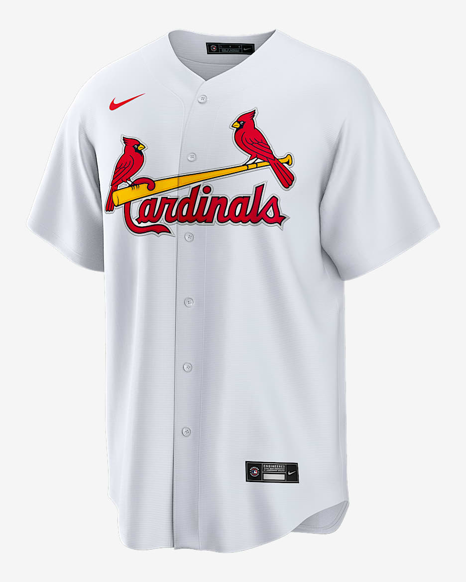 Lars Nootbaar St. Louis Cardinals Men's Nike MLB Replica Jersey - White