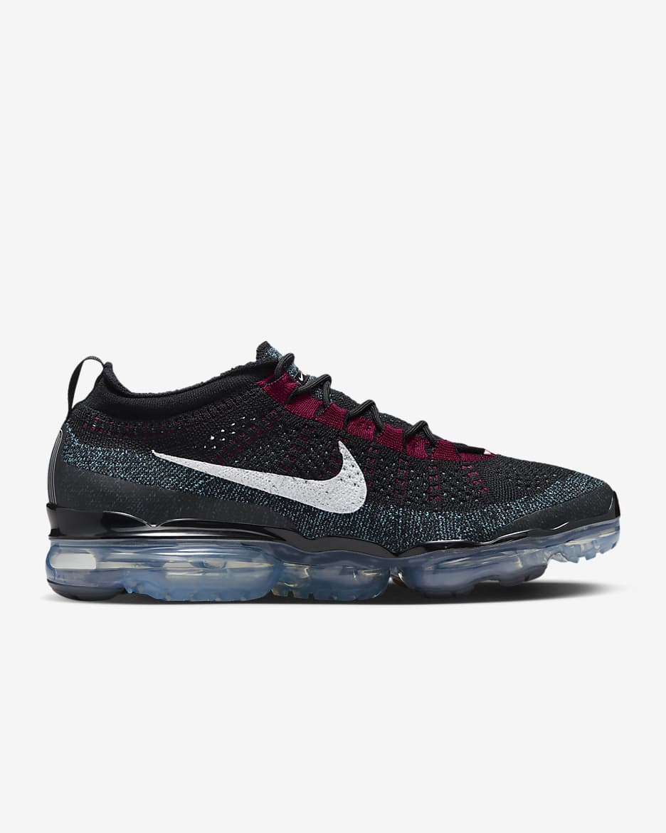 Nike Air VaporMax 2023 Flyknit Men's Shoes - Black/Team Red/University Blue/White