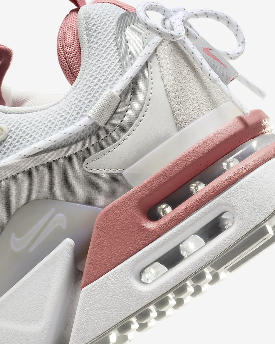 Nike Air Max Furyosa damesschoen - Wit/Photon Dust/Metallic Silver/Red Stardust