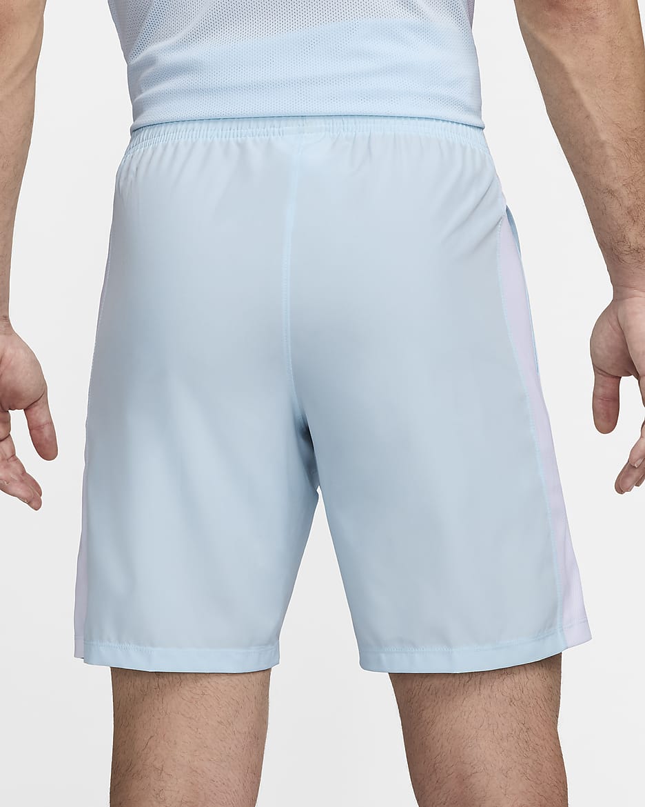 Shorts de fútbol para hombre Nike Academy - Azul glacial/Blanco/Blanco