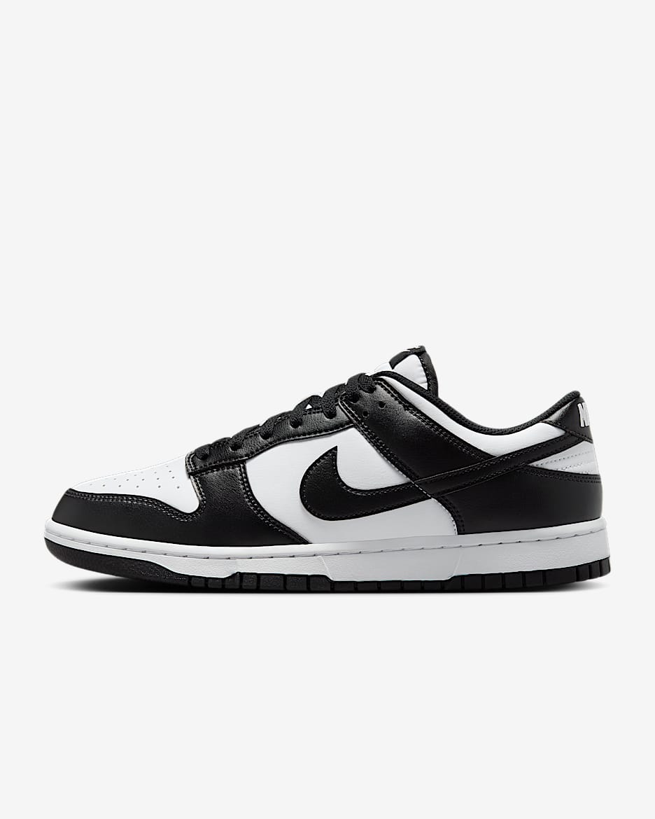 Tenis para hombre Nike Dunk Low Retro - Blanco/Blanco/Negro