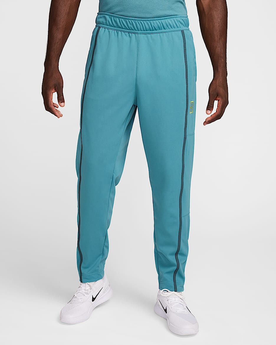 NikeCourt Heritage Herren-Tennishose - Mineral Teal/Faded Spruce