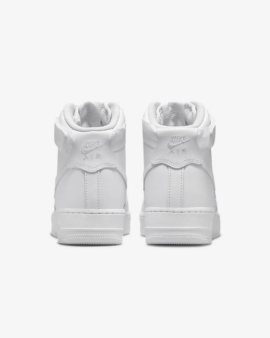 Nike Air Force 1 High Women's Shoes - White/White/White/White