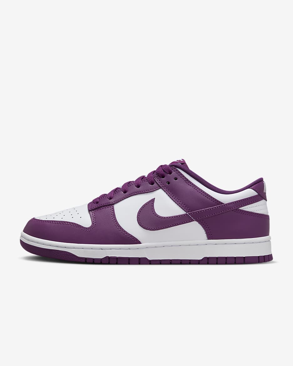 Sapatilhas Nike Dunk Low Retro para homem - Branco/Branco/Viotech