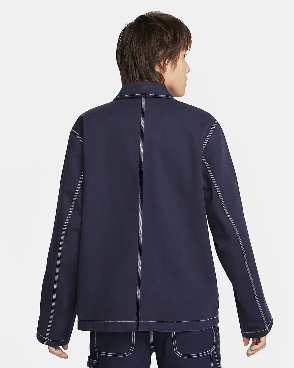 Nike Life Men's Chore Coat - Obsidian/Obsidian