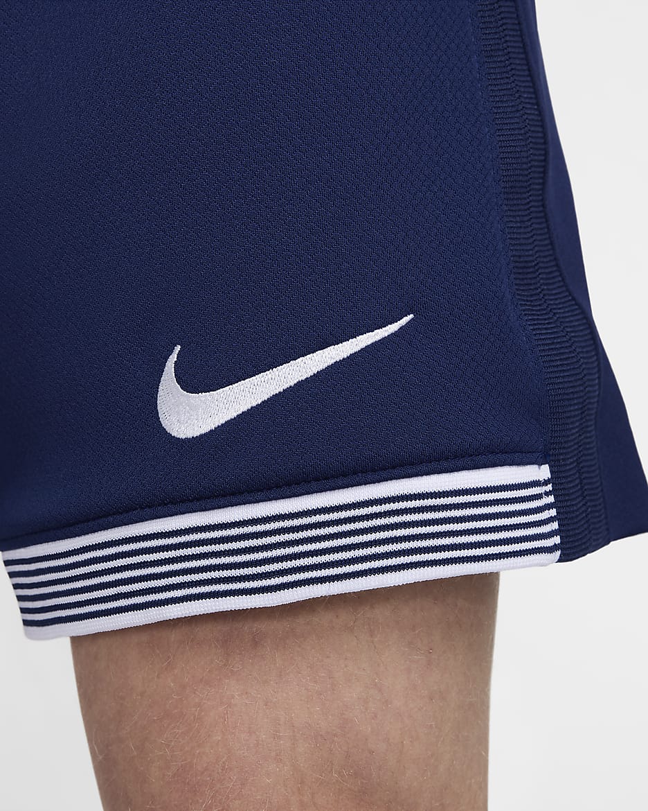 Short de foot replica Nike Dri-FIT Tottenham Hotspur 2024 Stadium Domicile pour homme - Binary Blue/Blanc