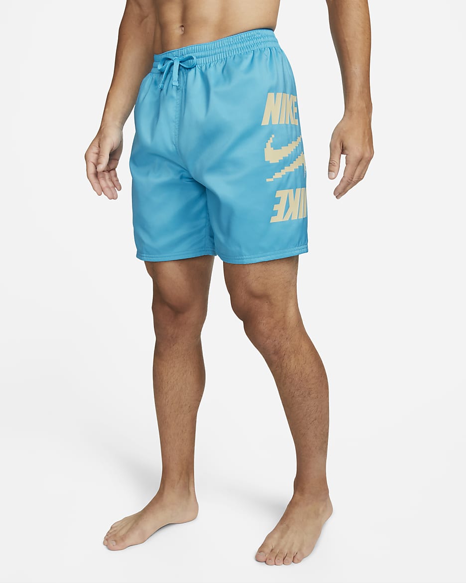 Nike Men's 7" Volley Shorts - Blue Lightning