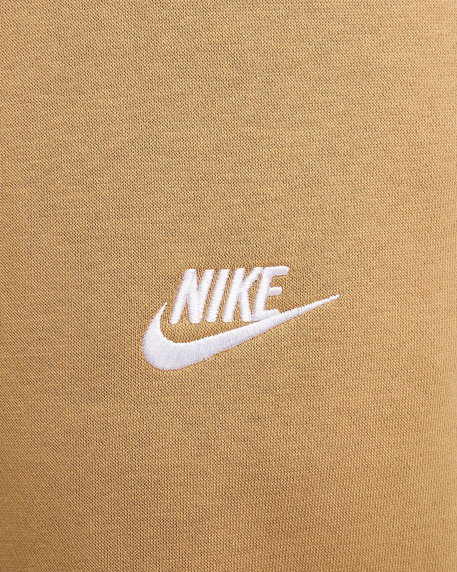 Nike Sportswear Club Fleece Joggers - Flax/Flax/White