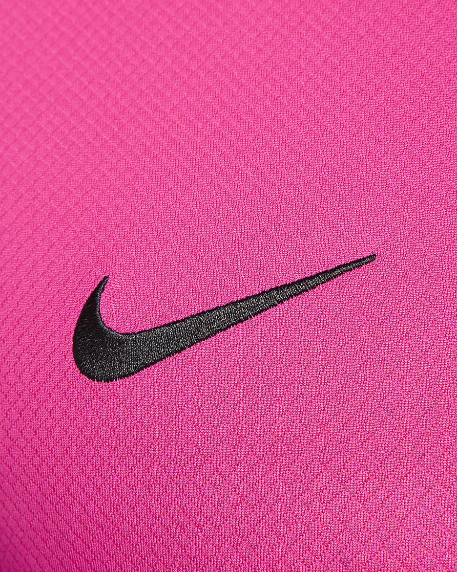 Chelsea F.C. Strike Third Men's Nike Dri-FIT Football Knit Short-Sleeve Top - Pink Prime/Pink Prime/Black/Black