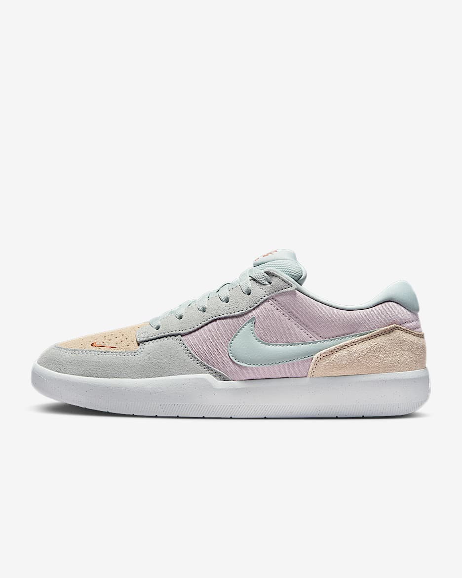 Chaussure de skateboard Nike SB Force 58 - Platinum Violet/Sanddrift/Summit White/Light Silver