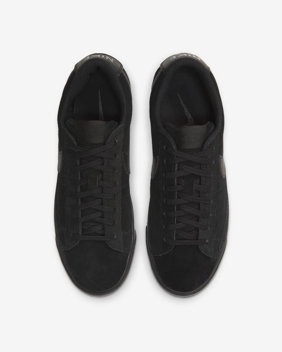 Nike Blazer Low LE Men's Shoe - Black/Black/Black