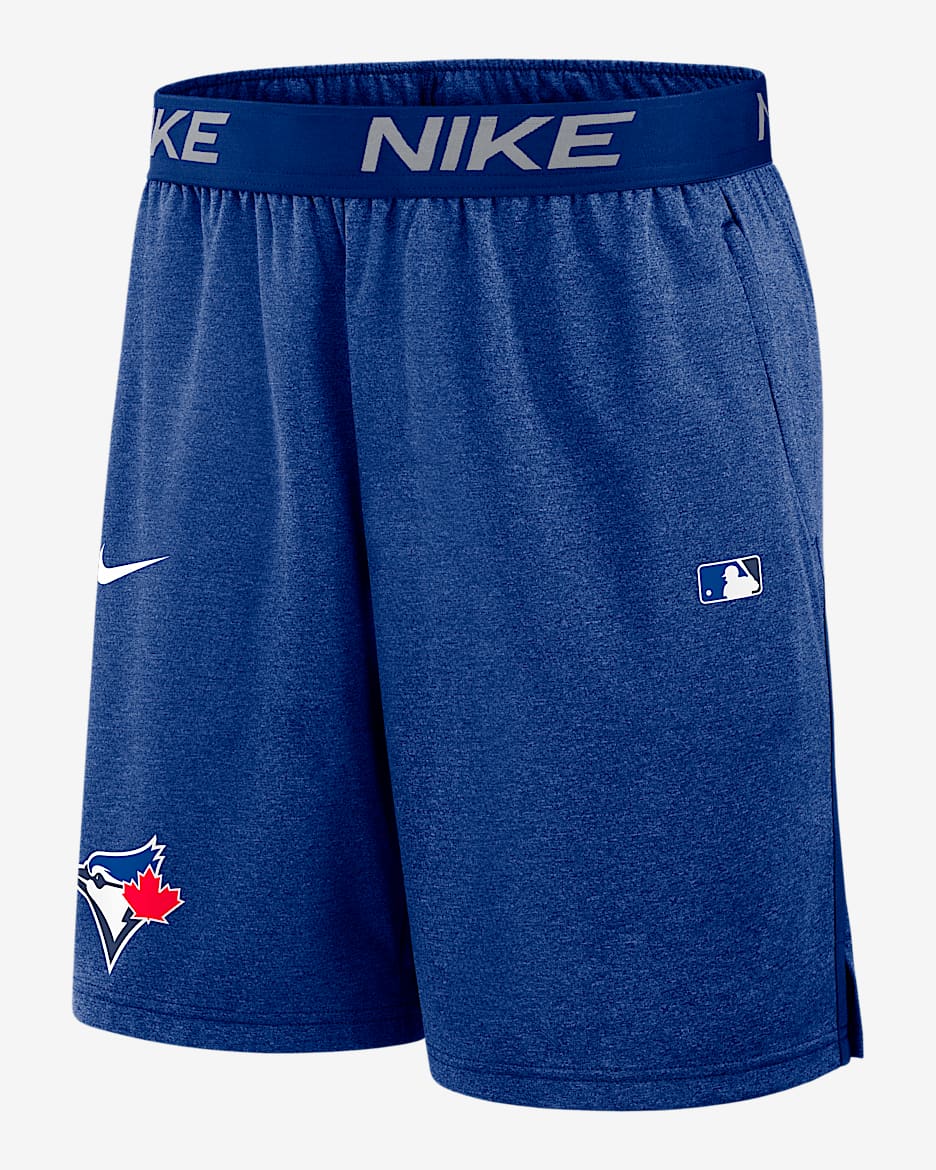 Shorts Nike Dri-FIT de la MLB para hombre Toronto Blue Jays Authentic Collection - Royal