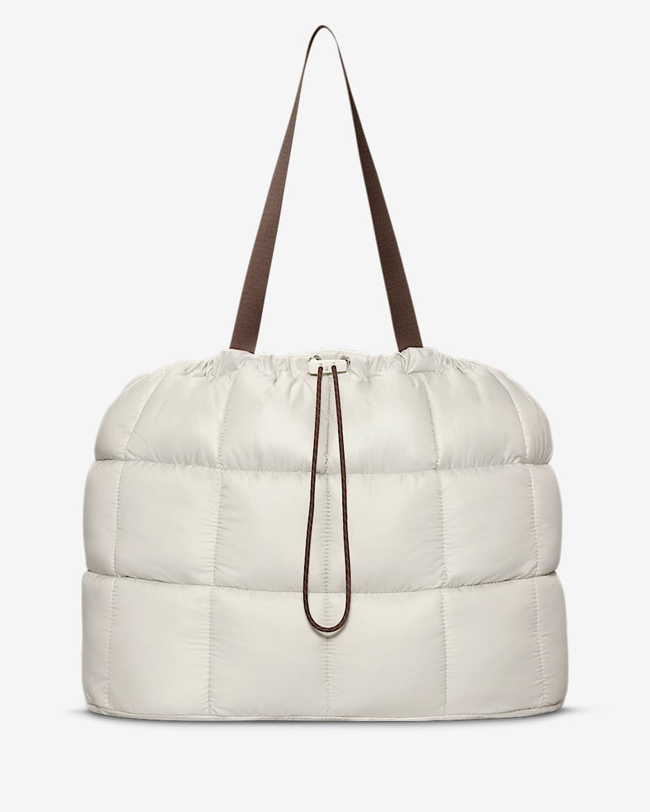 Nike Sportswear Puffle Tote (28L) - Light Bone/Mink Brown/Sail