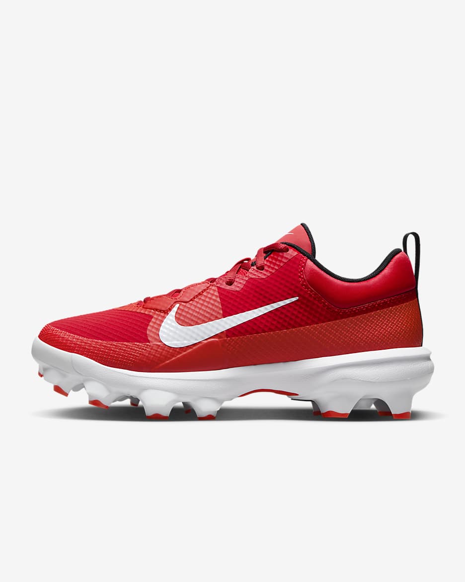 Nike Force Trout 9 Pro MCS Baseball Cleats - University Red/Light Crimson/Black/White