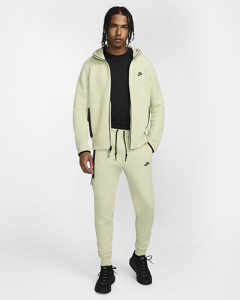 Nike Sportswear Tech Fleece Men's Joggers - Olive Aura/Black