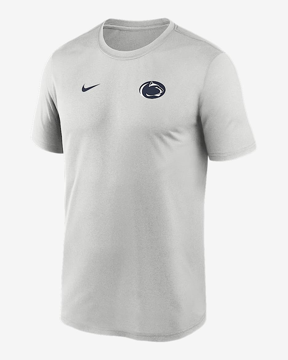Penn State Sideline Legend Small Logo Men's Nike Dri-FIT College T-Shirt - Grey