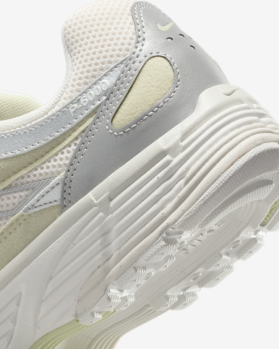 Nike P-6000 Women's Shoes - Phantom/Olive Aura/Metallic Silver/Light Smoke Grey