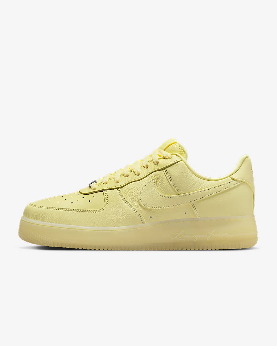 NOCTA Air Force 1 Low Herenschoenen - Citron Tint/Metallic Silver/Cobalt Tint