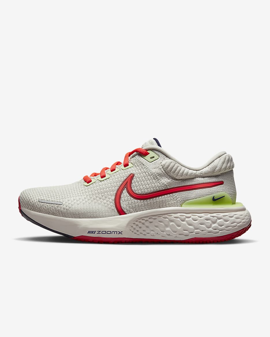 Nike Invincible 2 Women's Road Running Shoes - Light Bone/Red Clay/Game Royal/University Blue