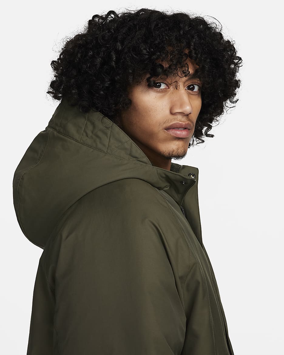 Nike Life Herrenparka mit Isolierung - Cargo Khaki/Cargo Khaki