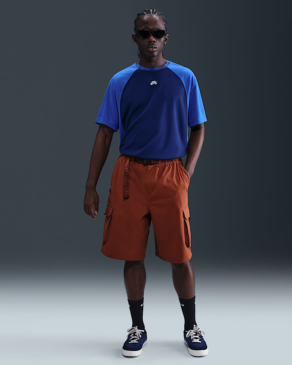 Nike SB Dri-FIT Kearny Cargo Skate Shorts - Cinnamon/White
