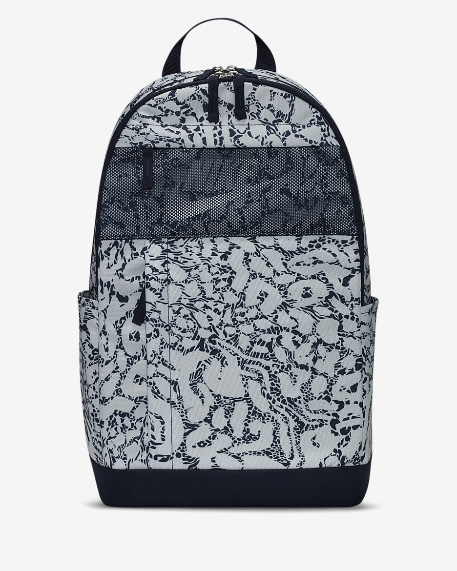Sac à dos Nike (21 L) - Pure Platinum/Obsidian/Blanc