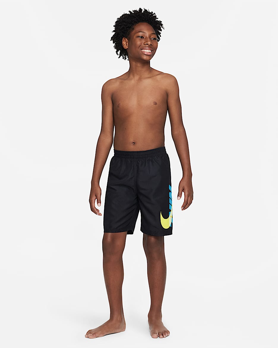 Nike Big Kids' (Boys') 7" Volley Shorts - Black