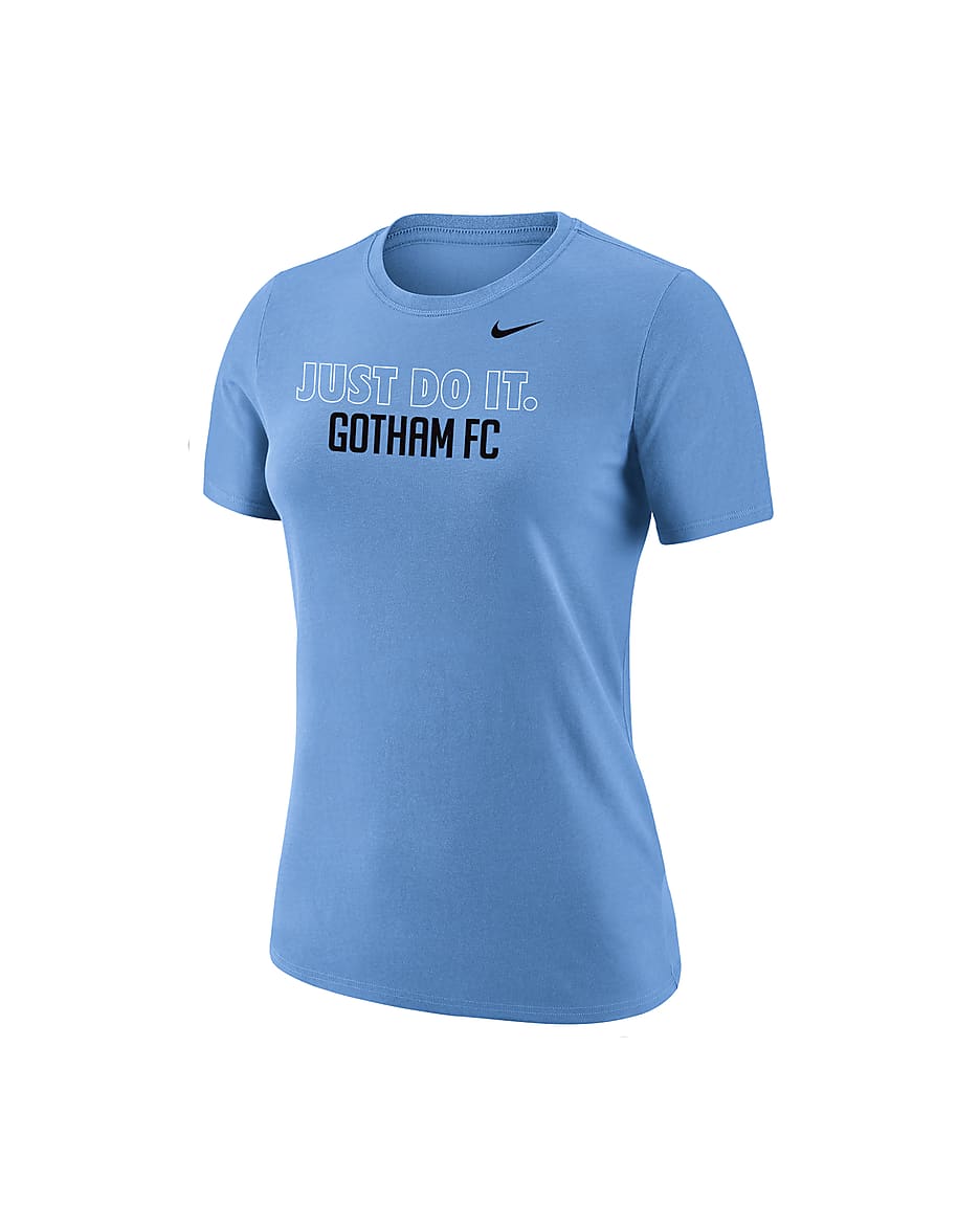 Playera de fútbol Nike para mujer Gotham FC - Azul valor