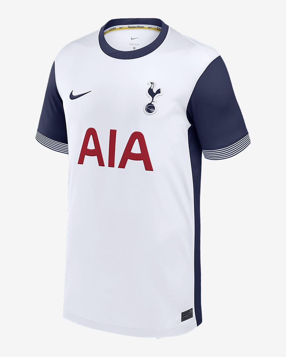 Son Heung-min Tottenham Hotspur 2024/25 Stadium Home Big Kids' Nike Dri-FIT Soccer Jersey - White
