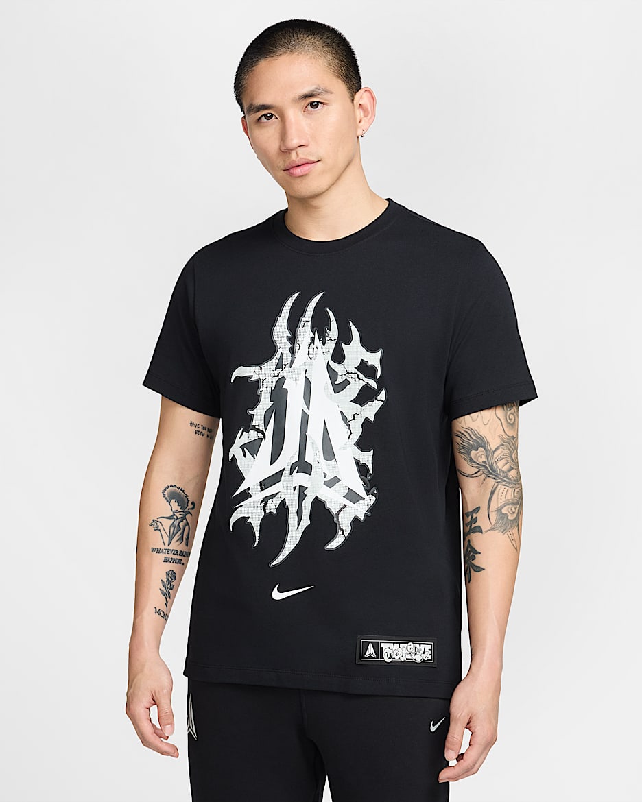 ジャ メンズ バスケットボール Tシャツ - ブラック