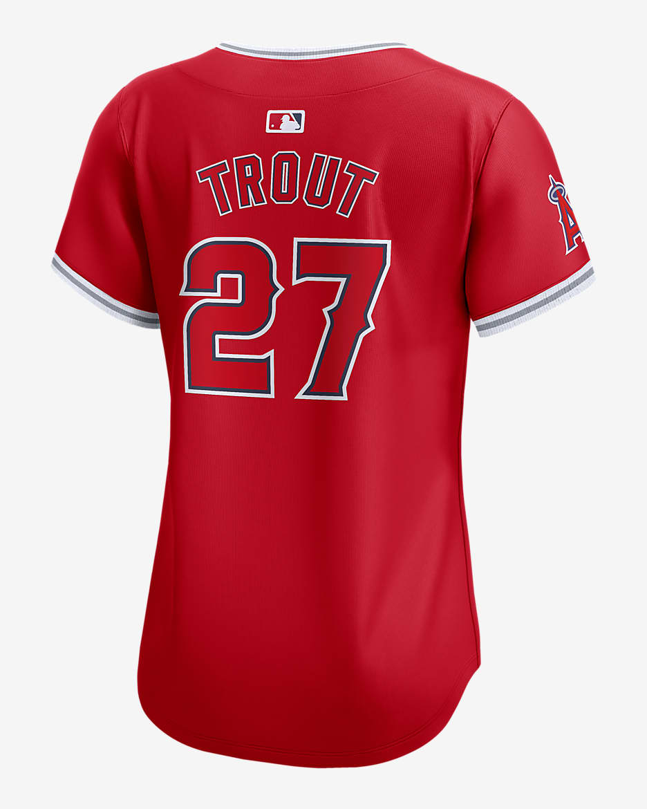 Mike Trout Los Angeles Angels Women's Nike DriFIT ADV MLB Limited