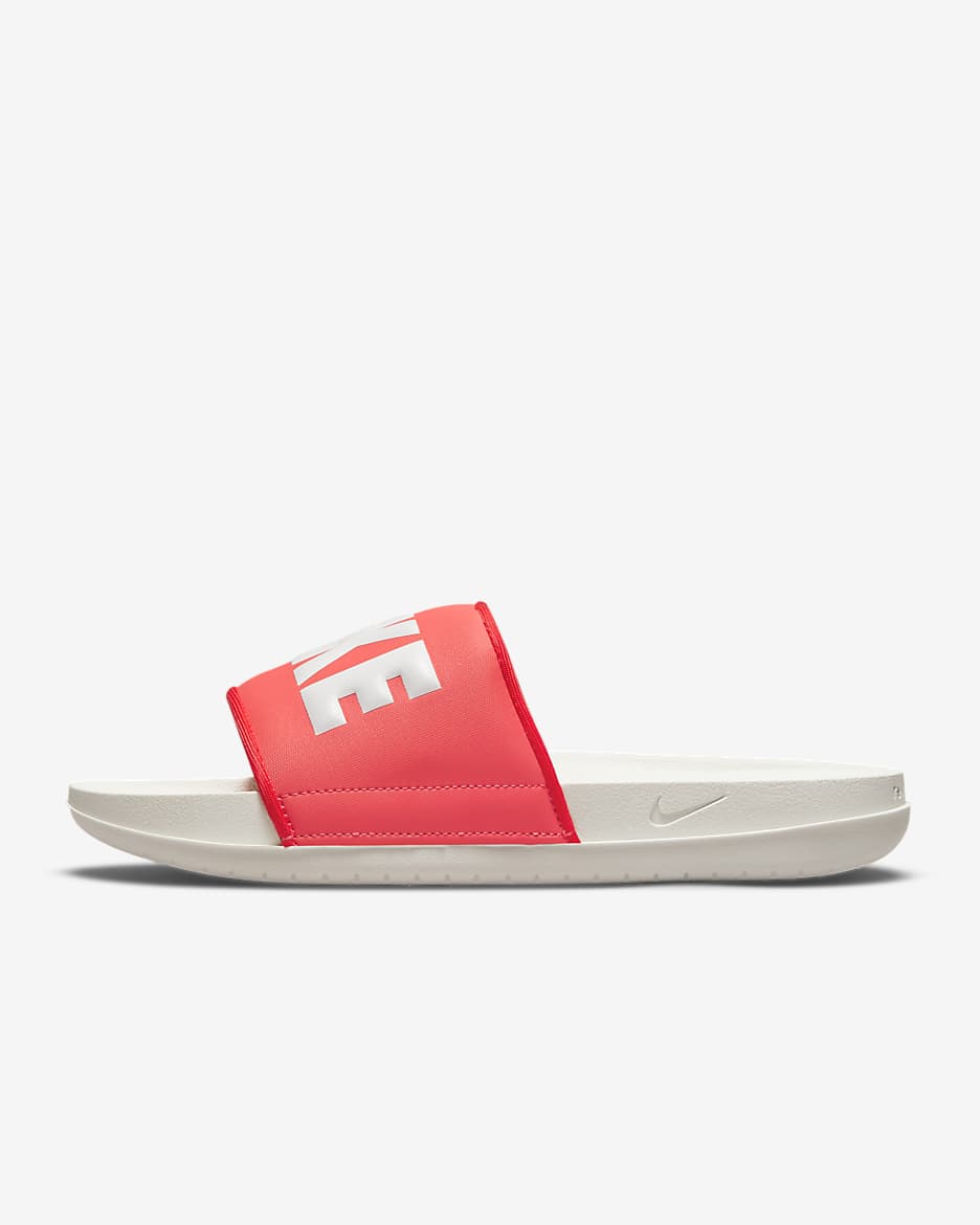 Claquette Nike Offcourt pour Femme - Magic Ember/Chile Red/Summit White/Summit White