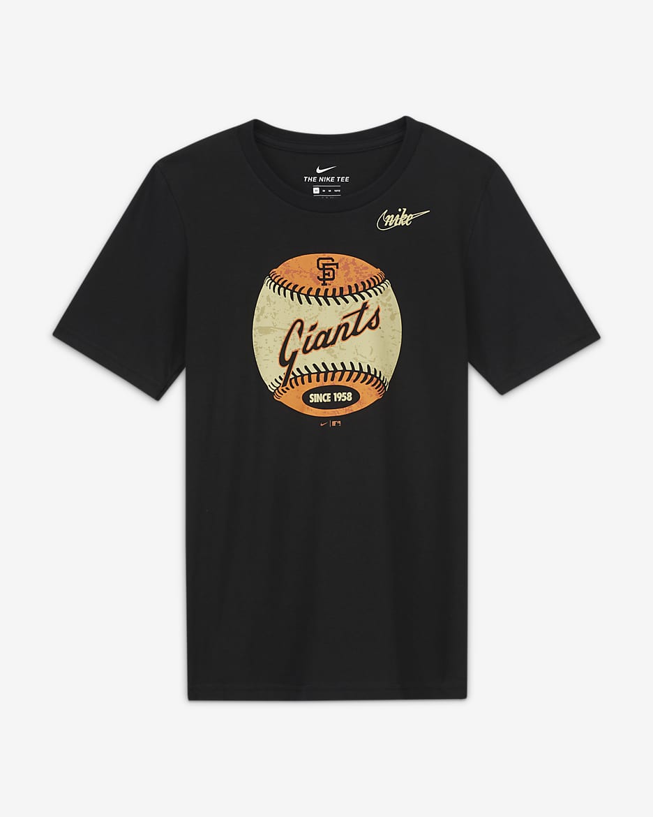 Nike (MLB San Francisco Giants) Big Kids' (Boys') T-Shirt - Black