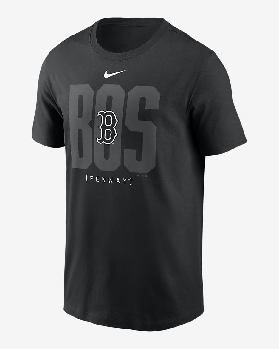 Boston Red Sox Fashion Local Men's Nike MLB T-Shirt - Black